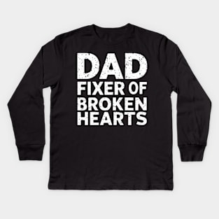 Dad Fixer Of Everything Kids Long Sleeve T-Shirt